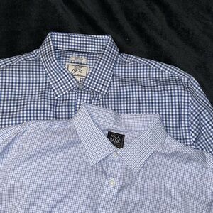 17.5 x 35 wrinkle resistant dress shirts EUC